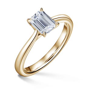 Arlene | Zásnubní prsten se středovým diamantem 1.0ct, žluté zlato 53