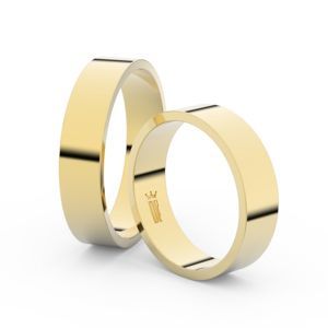Zlatý snubní prsten FMR 1G50 ze žlutého zlata