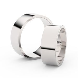 Stříbrný snubní prsten FMR 1G70, bez kamene
