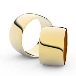 Zlatý snubní prsten FMR 9C110 ze žlutého zlata