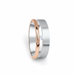 Zlatý dámský prsten DF 11/D, s briliantem 52