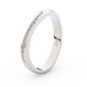 Stříbrný dámský prsten DF 3017, s briliantem 46 47 48 49