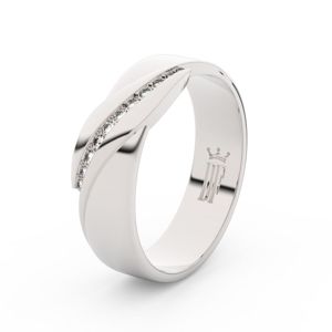 Stříbrný dámský prsten DF 3039, s briliantem 46 47 48