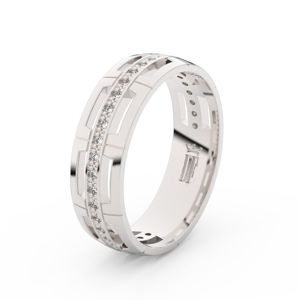 Stříbrný dámský prsten DF 3048, s brilianty 46 47 48 49 50 51 52 53 54 55 56
