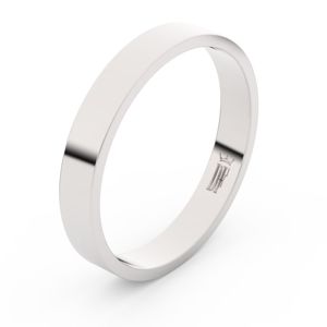 Stříbrný snubní prsten FMR 1G35 ze stříbra, bez kamene 46 47 48 49 50 51 52 53 54 55 56 57
