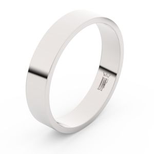 Stříbrný snubní prsten FMR 1G45, bez kamene 46