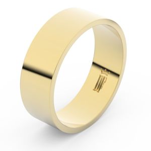 Zlatý snubní prsten FMR 1G70 ze žlutého zlata 54