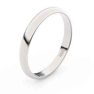 Stříbrný snubní prsten FMR 2A30, bez kamene 46 47 48 49