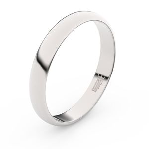 Stříbrný snubní prsten FMR 2B35, bez kamene 46 47 48 49 50