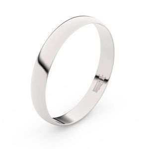Stříbrný snubní prsten FMR 4C35, bez kamene 46