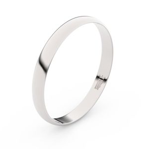Stříbrný snubní prsten FMR 4D30, bez kamene 46 47 48 49