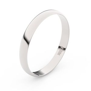 Stříbrný snubní prsten FMR 4E30, bez kamene 46 47 48 49