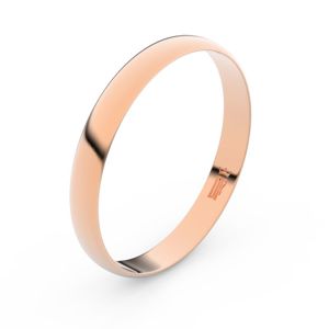 Zlatý snubní prsten FMR 4E30 z růžového zlata 59