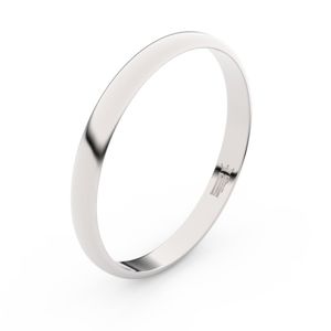 Stříbrný snubní prsten FMR 4G25, bez kamene 46 47 48 49 50 51 52 53 54 55