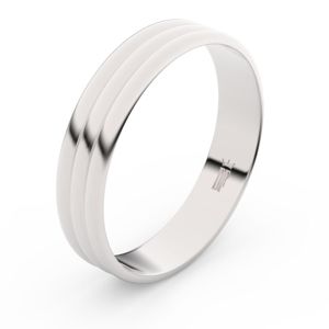 Stříbrný snubní prsten FMR 4J47, bez kamene 46 47 48