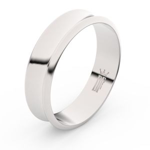 Stříbrný snubní prsten FMR 5C57, bez kamene 46 47 48 49 50 51 52