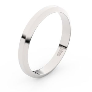 Stříbrný snubní prsten FMR 6B32, bez kamene 46 47 48 49 50 51 52 53 54